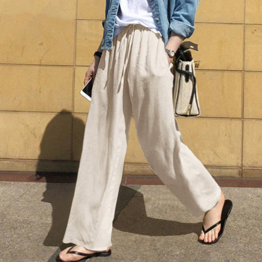 Pantalon Large Femme – Style Décontracté et Élégant